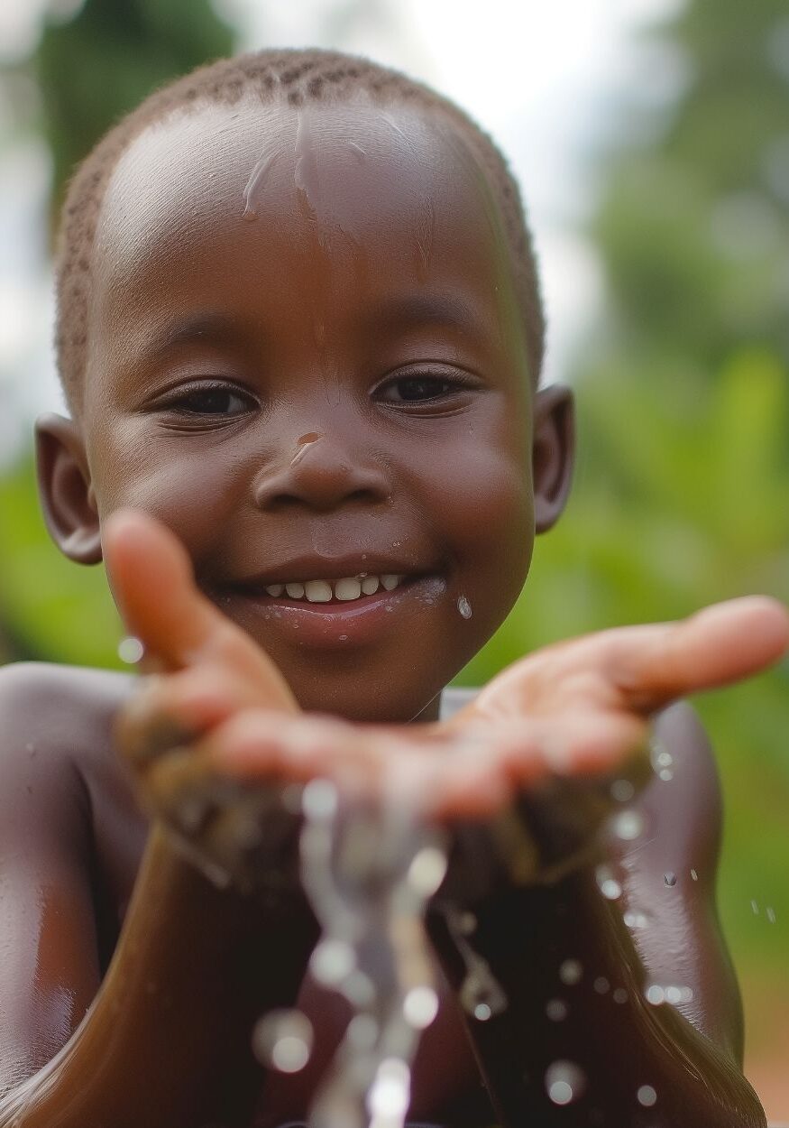 African Children Having Fun